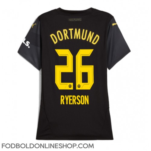 Borussia Dortmund Julian Ryerson #26 Udebanetrøje Dame 2024-25 Kortærmet